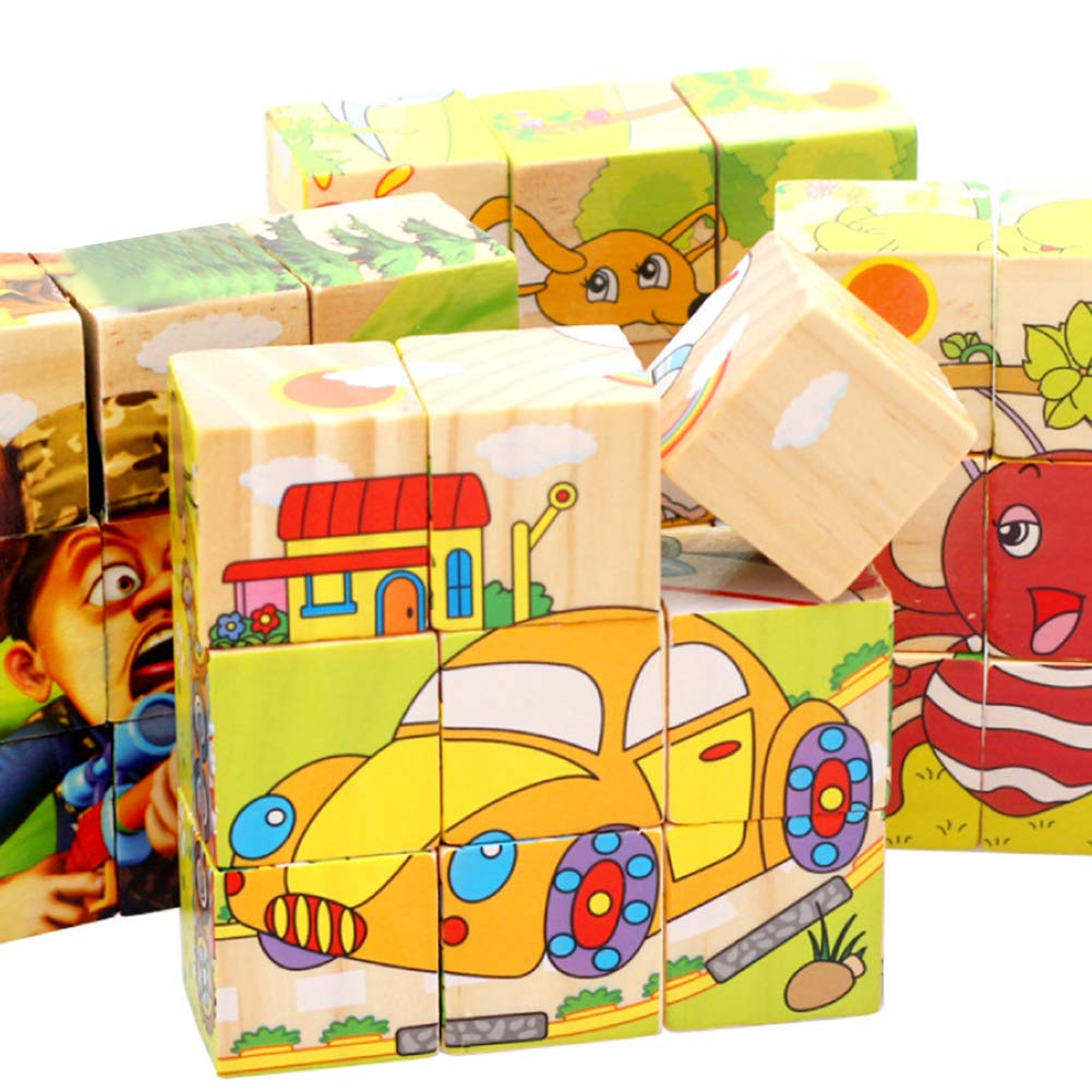 Wooden Puzzle Cubes FQ211